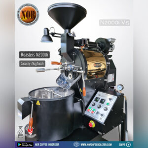 N2000i Mesin roasting Cap 2kg/batch