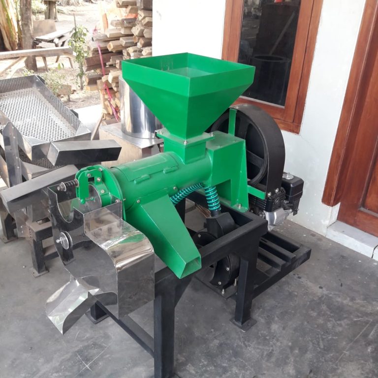 HU100 HULLER Mesin Pengupas kulit kopi kering Kapasitas 100Kg/jam