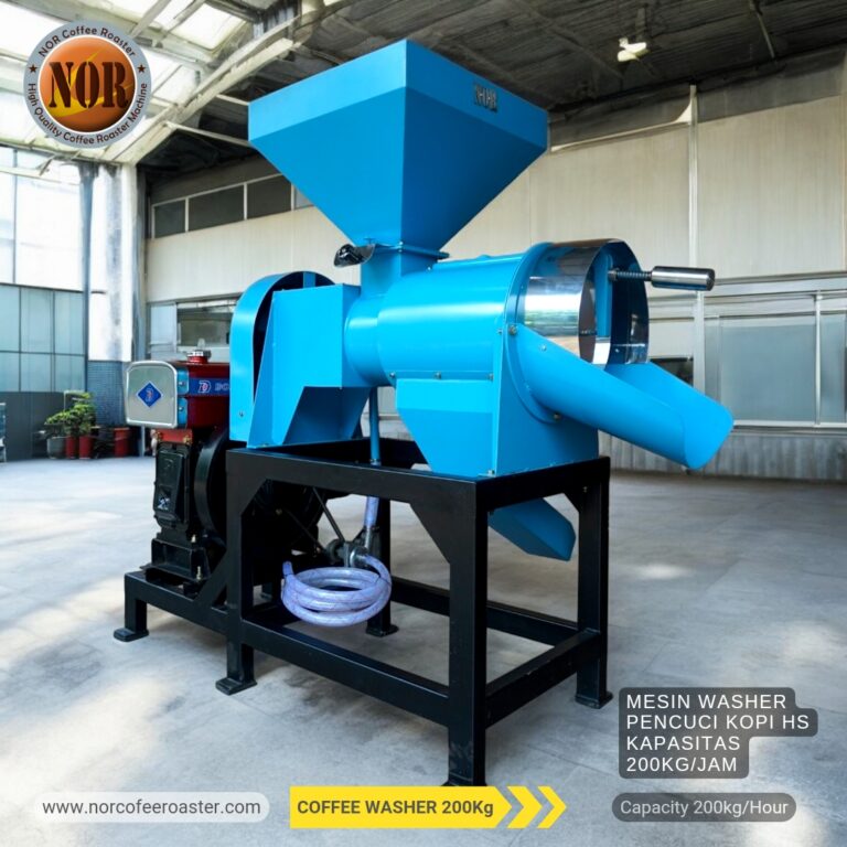 WAS200 Mesin WASHER Pencuci kopi HS Kapasitas 200Kg/jam