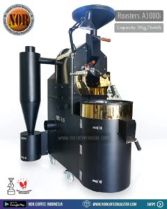 Mesin Roasting Kopi A3000i kapasitas 3kg per batch