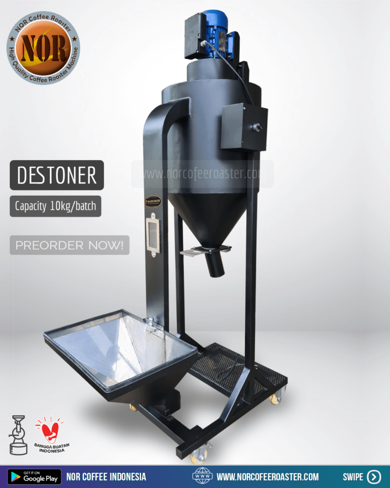 Mesin Destoner Kopi Kapasitas 10kg Destoner