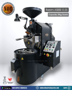 1. A3000i Mesin Roasting Kapasitas 3kg