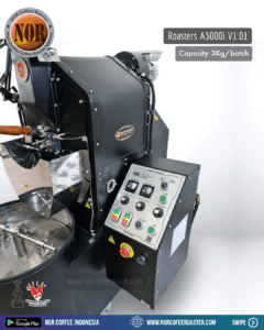 6. A3000i Mesin Roasting Kapasitas 3kg