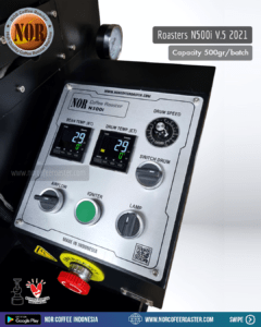 7 N500i Mesin Roasting Kapasitas 500gr