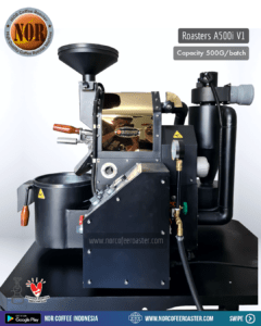 4. Mesin Roasting A500i Kapasitas 500gr per batch