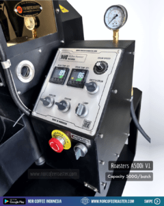 6. Mesin Roasting A500i Kapasitas 500gr per batch
