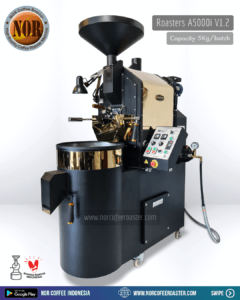 A5000i Mesin Roasting Kopi kapasitas 5Kg/batch