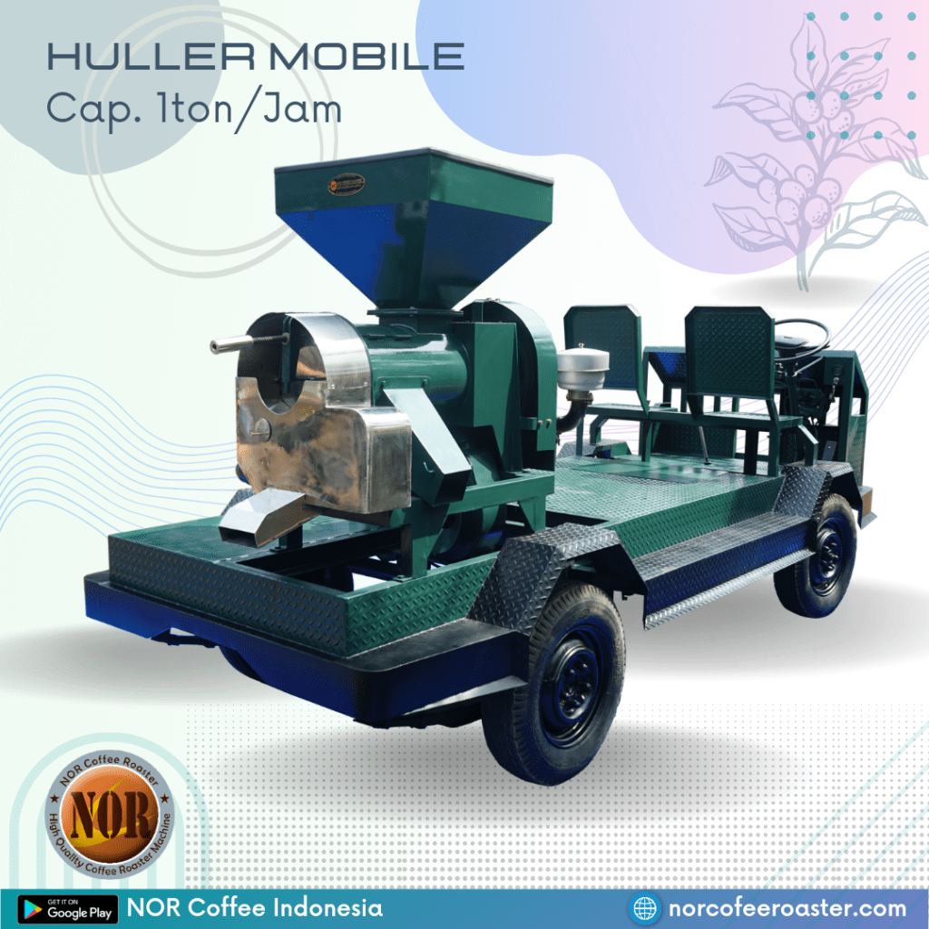 Huller Mobile Kapasitas 1ton/jam