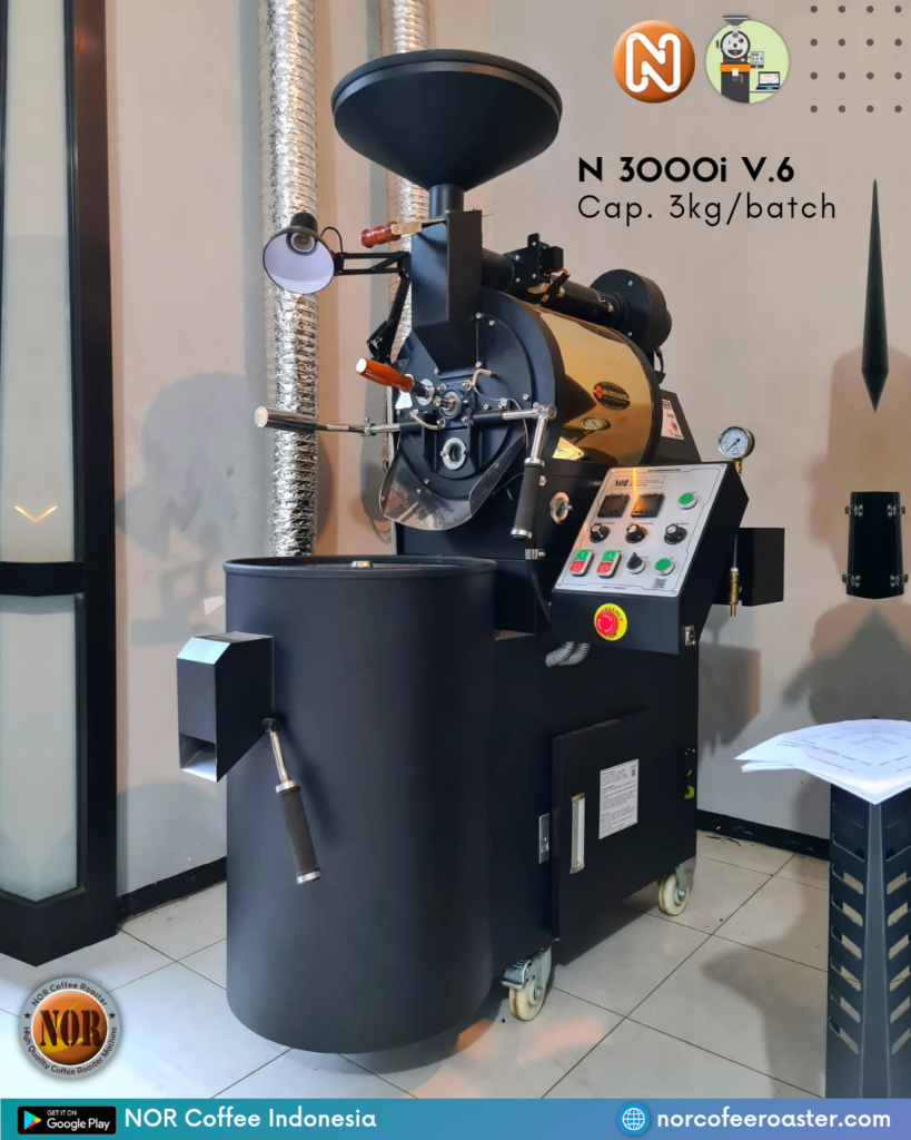 N3000i Roaster Cap. 3kg/batch