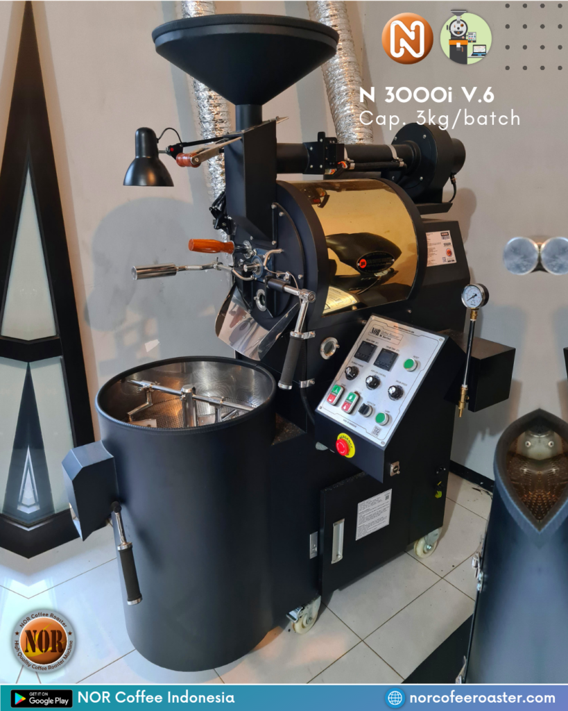 N3000i Roaster Cap. 3kg/batch