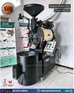 N5000i mesin roasting kapasitas 5kg