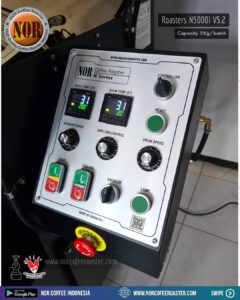 N5000i mesin roasting kapasitas 5kg