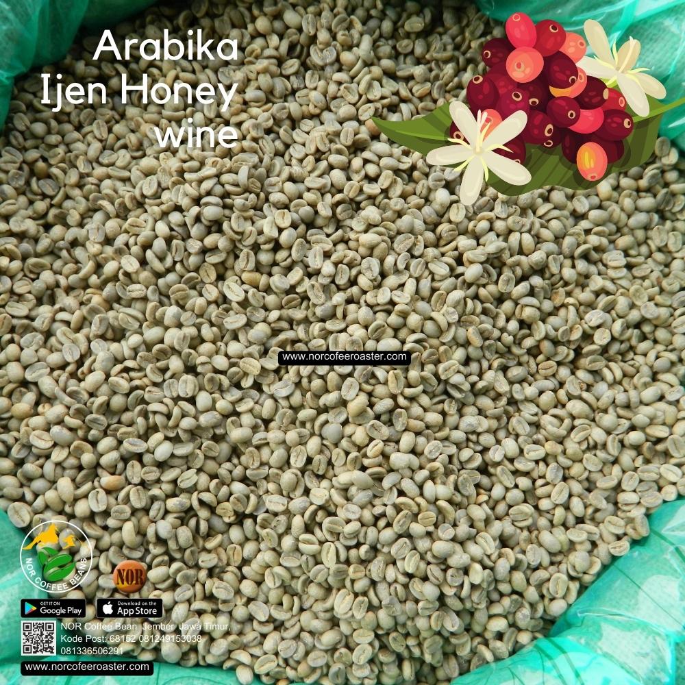 Green Bean Kopi Arabika Ijen Honey Wine 1