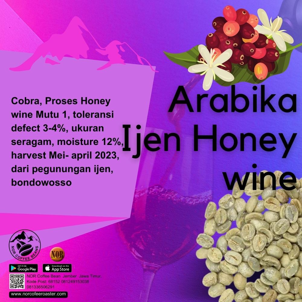 Green Bean Kopi Arabika Ijen Honey Wine 3