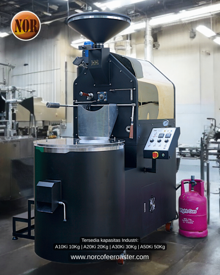 A50Ki Mesin Roasting Kapasitas 50Kg/Batch