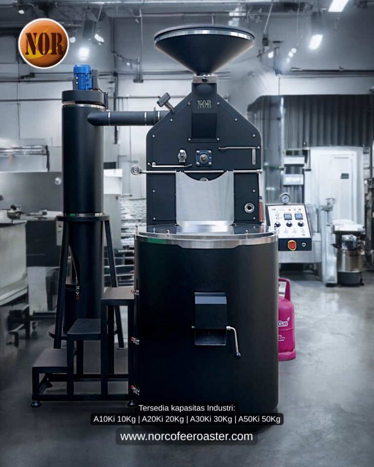 A10Ki Mesin Roasting Kapasitas 10Kg/Batch