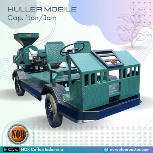 Huller Mobile Kapasitas 1ton/jam